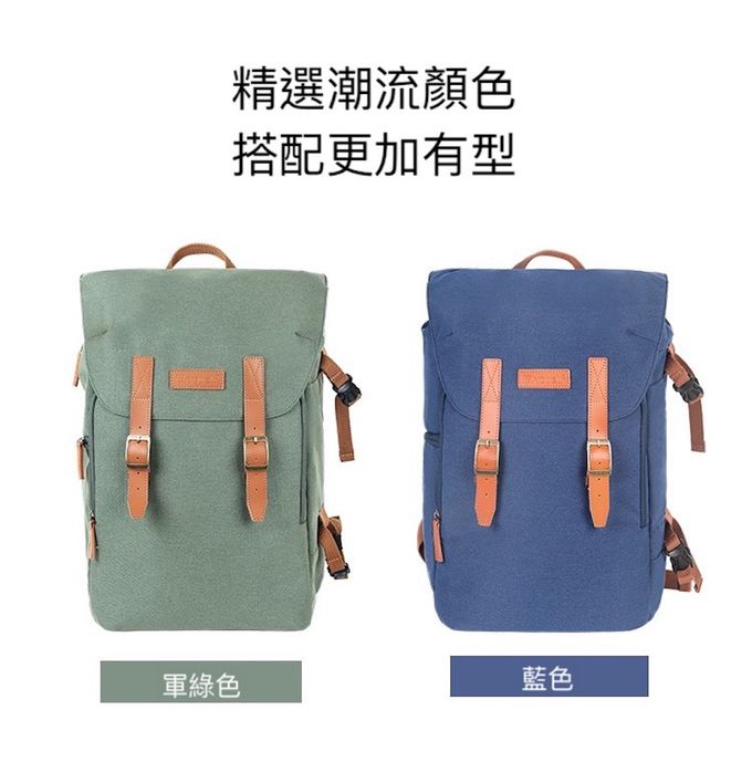 Heine 海恩 - Prowell 電腦包 筆電包 輕旅行後背包 旅行包 15.6吋筆電包 (WIN-53444)-軍綠