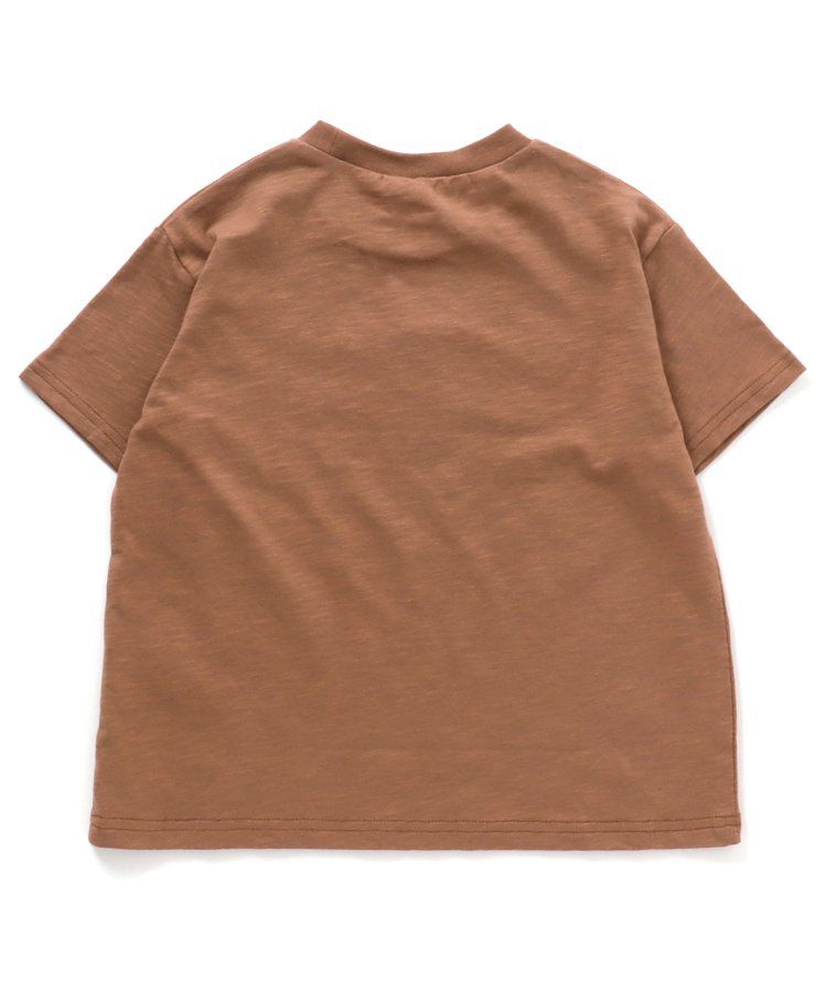 日本 BREEZE - 童趣音樂印花短袖上衣-向日葵黑膠-白