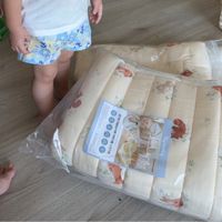 韓國 Formongde - 極致柔軟天絲莫代爾雙面涼感4cm厚墊睡袋組-田園小動物