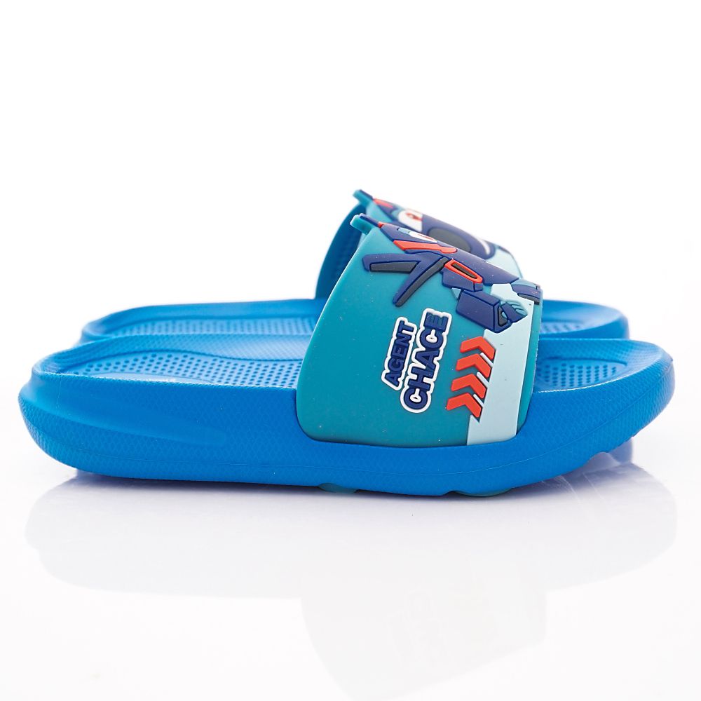 Super Wings - 卡通童鞋-超輕量拖鞋(中小童段)-藍