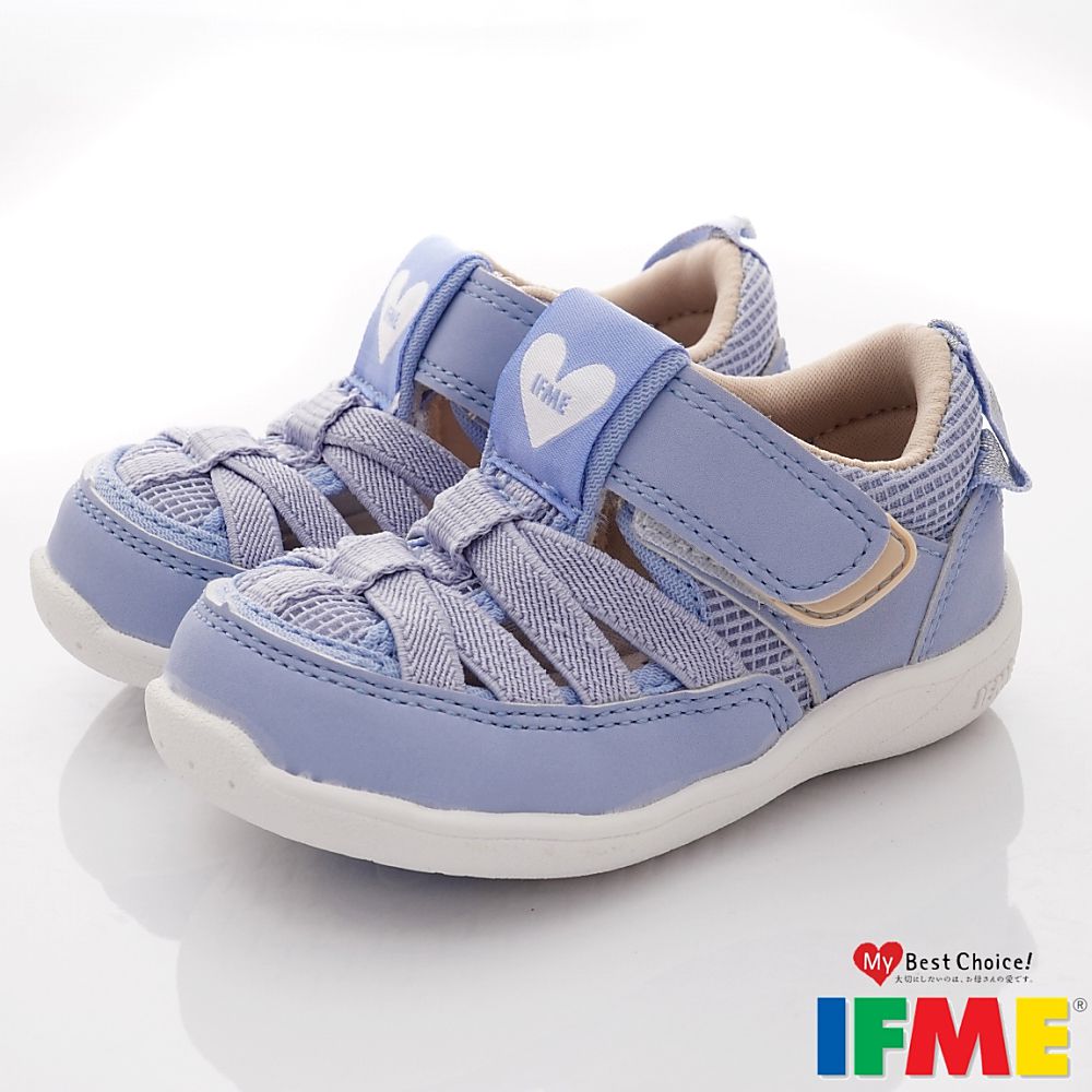 日本IFME - 速乾水涼鞋(寶寶段)-B-藍