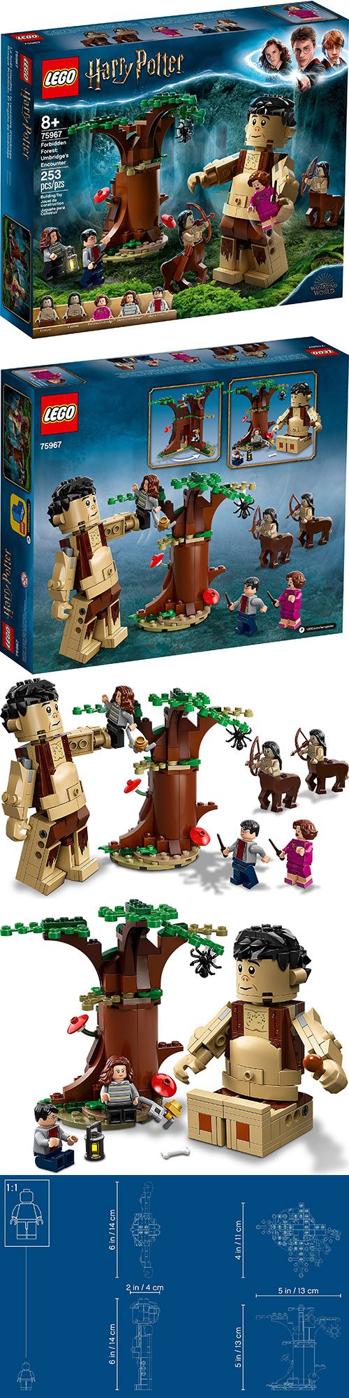 樂高 LEGO - 樂高積木 LEGO《 LT75967 》Harry Potter 哈利波特系列 - Forbidden Forest: Umbridge’s Encounter-253pcs