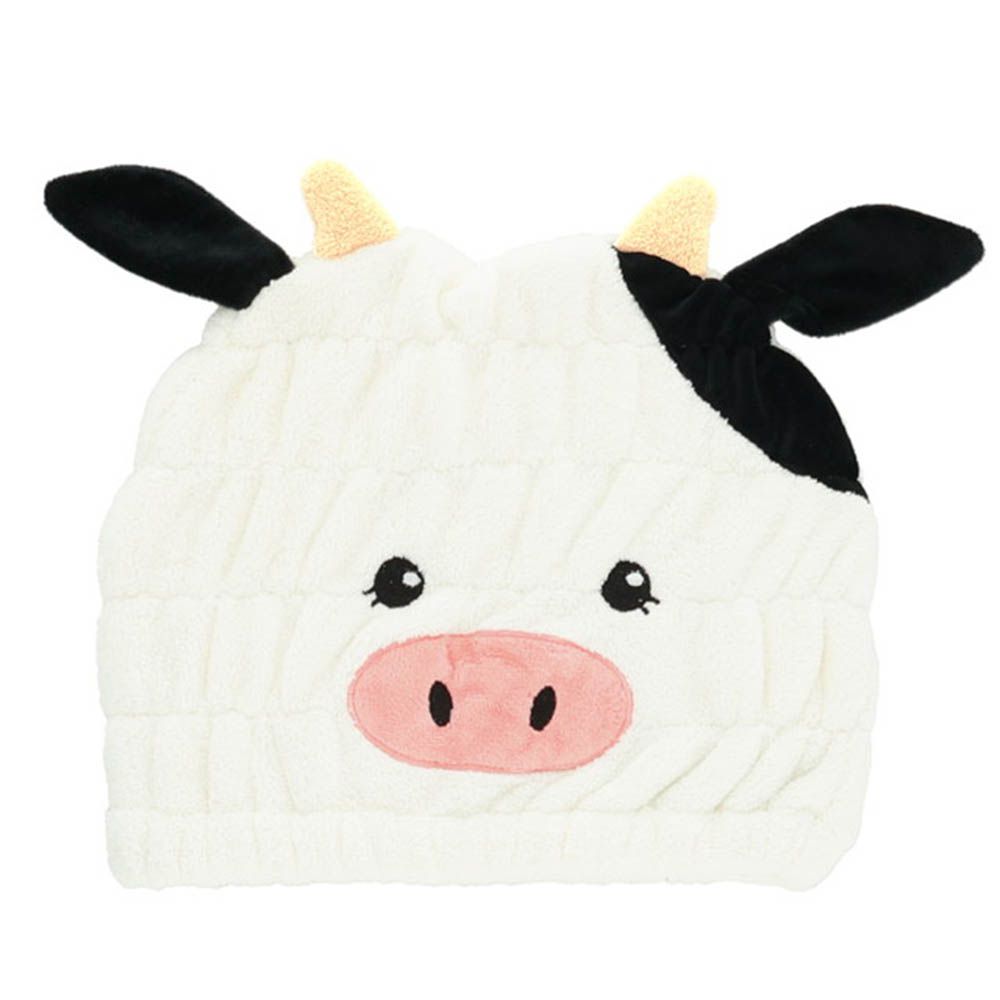 SUN HEART乾髮帽-乳牛 (50～62cm)