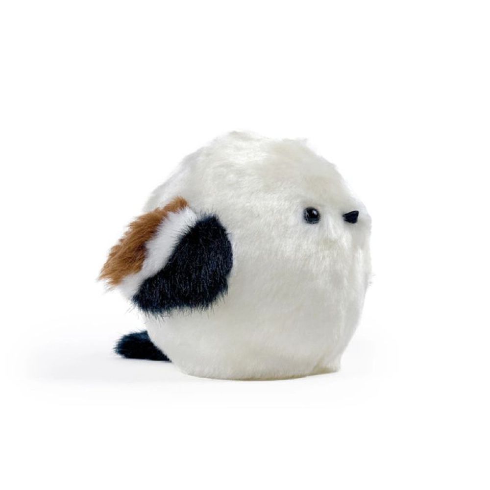 SQ134 吃太飽的長尾山雀造型填充玩偶