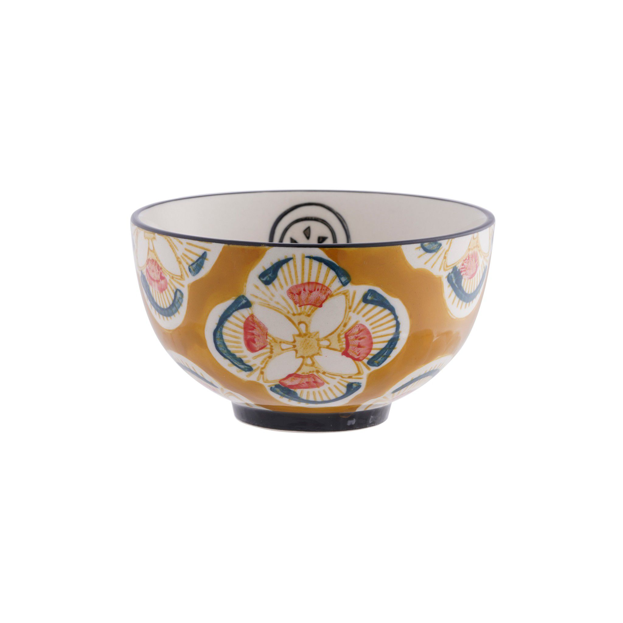 amadeus imany - 花磚小餐碗-藍/黃