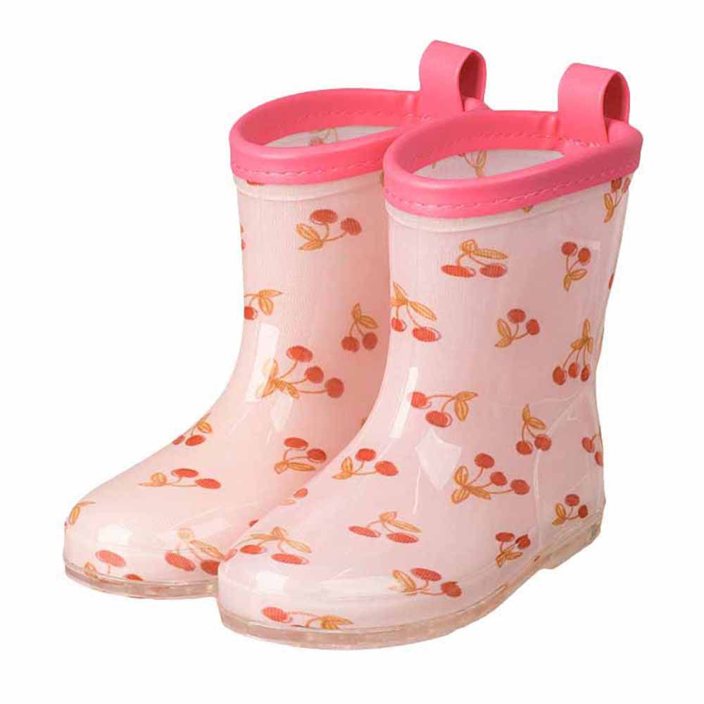akachan honpo - 雨鞋-櫻桃-粉紅色
