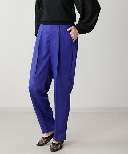 日本 Bou Jeloud - 俐落簡約美腿西裝褲-桃粉