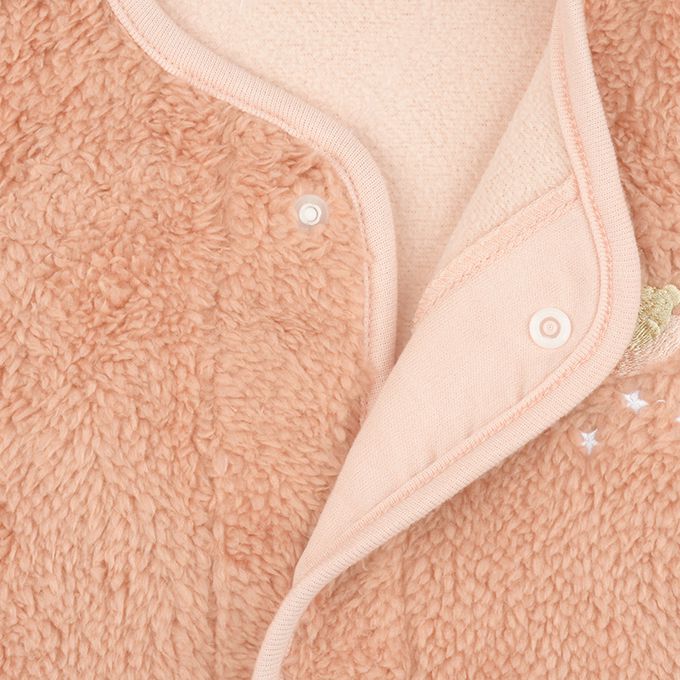 akachan honpo - 嬰兒晚安背心-粉紅色