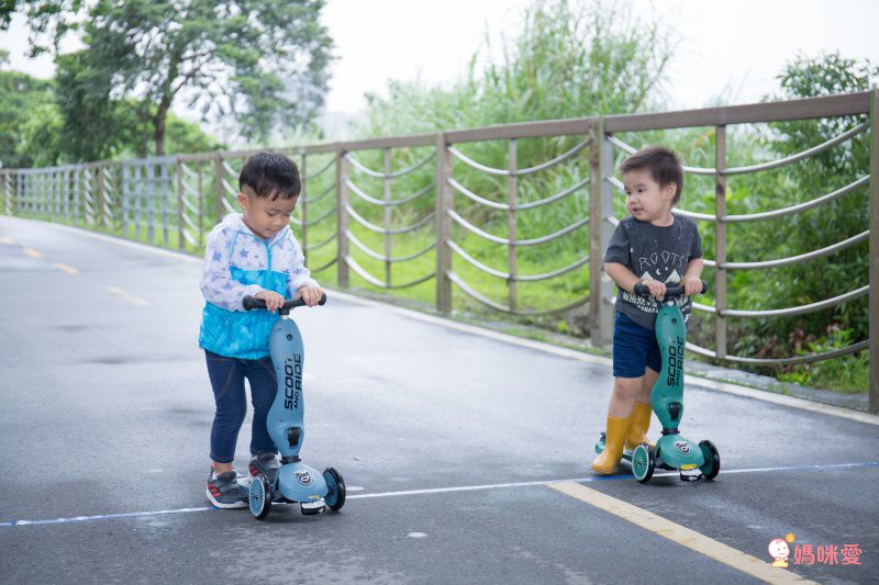 奧地利 Scoot & Ride - Kick1 Cool飛滑步車/滑板車-米色