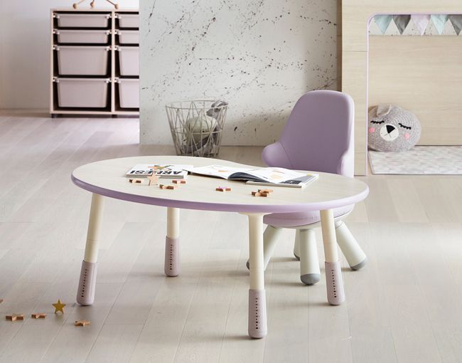 iloom怡倫家居 - Wing Kids 成長學童椅(全皮革)/成長椅-靜謐藍