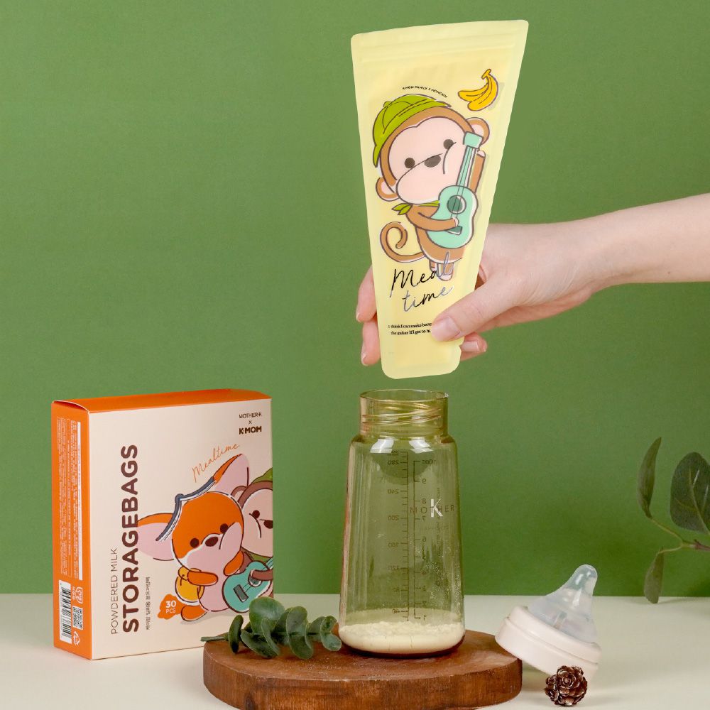 K-MOM 小淘氣奶粉儲存袋240ml(30入)