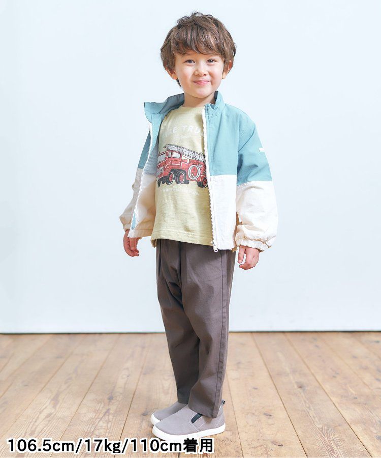 日本 apres les cours - 百搭防潑水薄款防風外套-米白車車