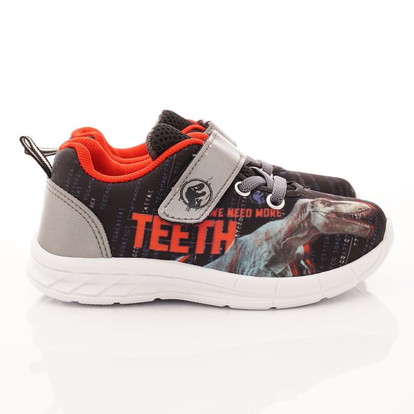 侏羅紀世界 - 卡通童鞋-電燈運動鞋款(中小童段)-灰