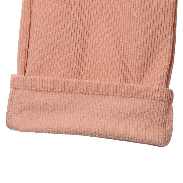 日本西松屋 - 燈芯絨百搭長褲-珊瑚