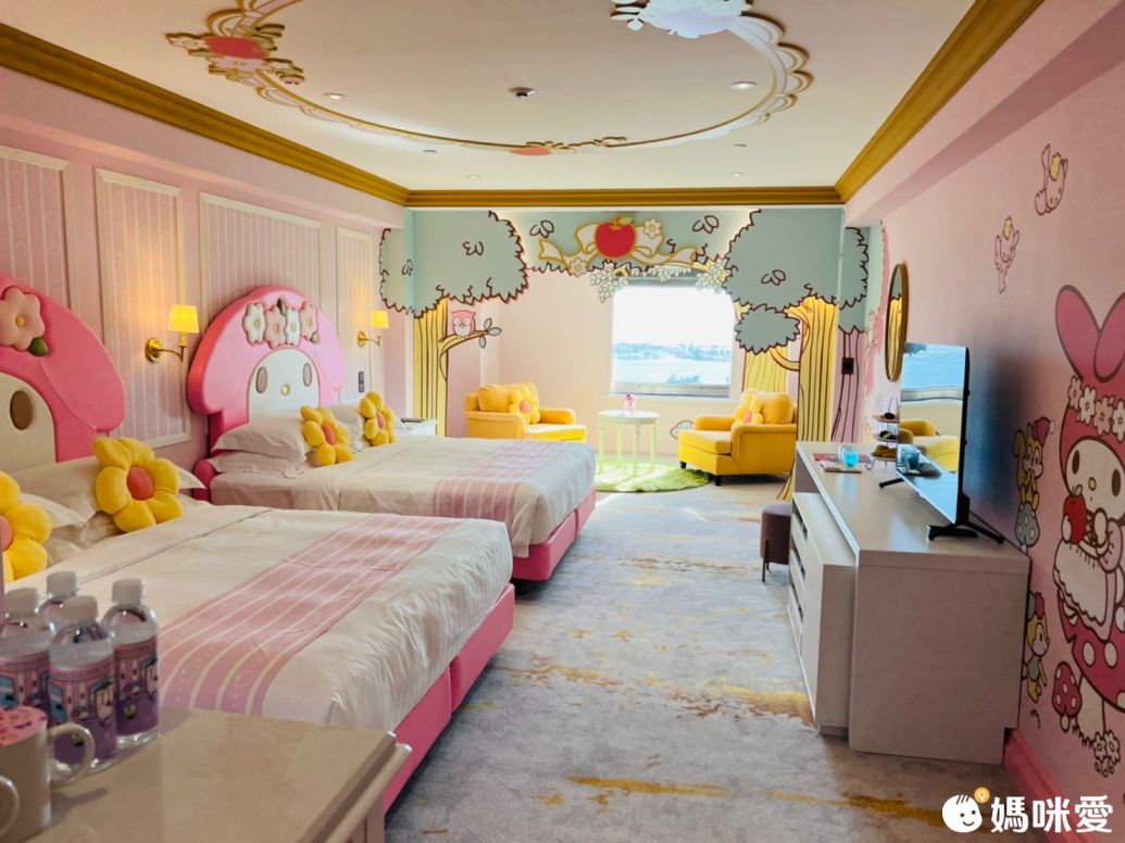 全新三麗鷗主題親子房！【高雄漢來大飯店】夢幻登場