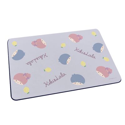 三麗鷗 - Q版雙子星 軟式珪藻土地墊 腳踏墊 吸水墊60X40cm