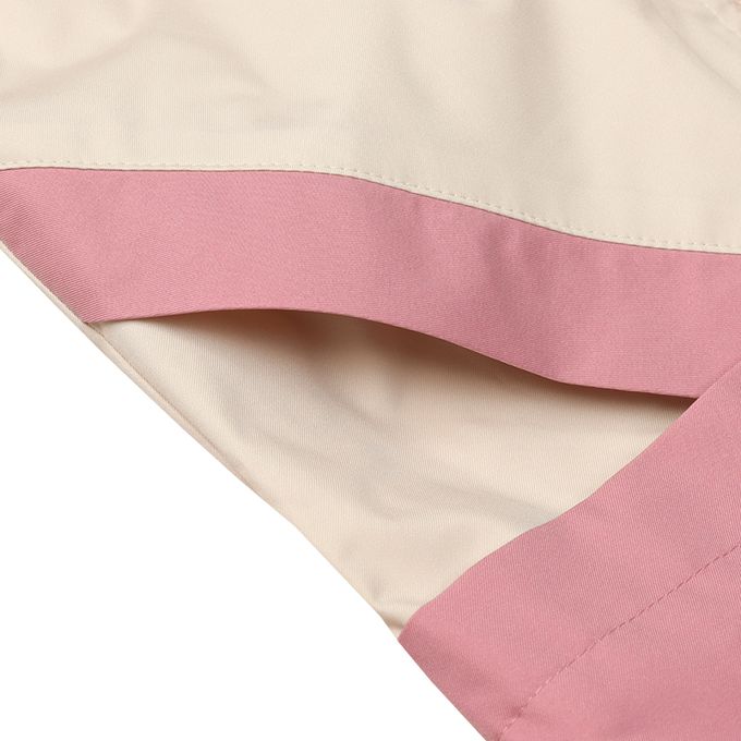 akachan honpo - 防潑水夾克-內裡刷毛-粉紅色