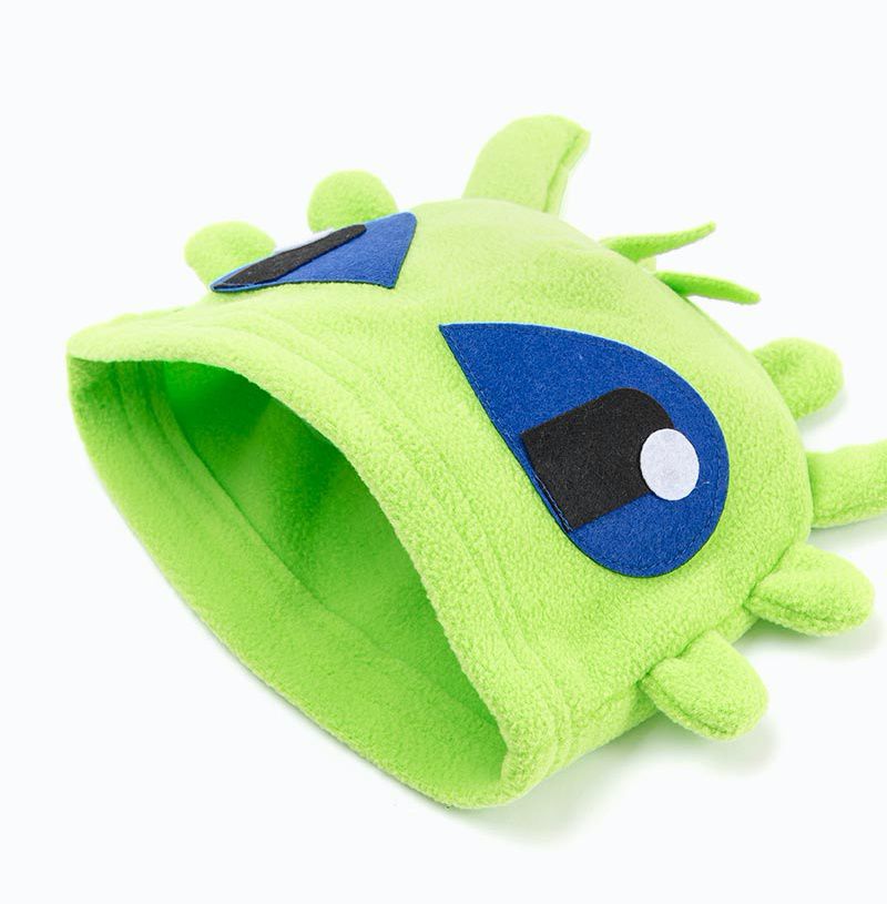 韓國 OZKIZ - 恐龍披風面具頭套3件組-綠 (FREE)