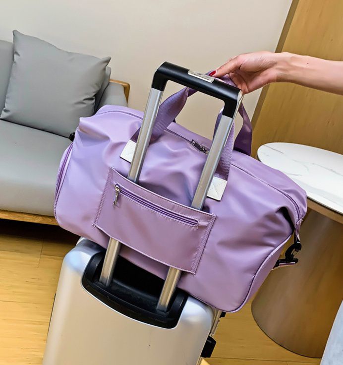 oonir - 乾濕分離旅行運動包-深藍色