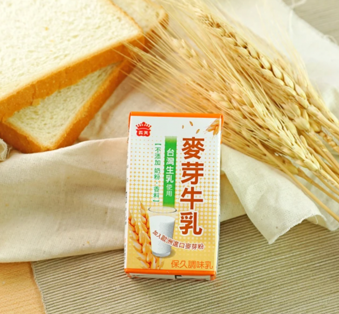 義美 - 義美牛乳125mlx24入(麥芽保久乳)-效期到2023-05-02