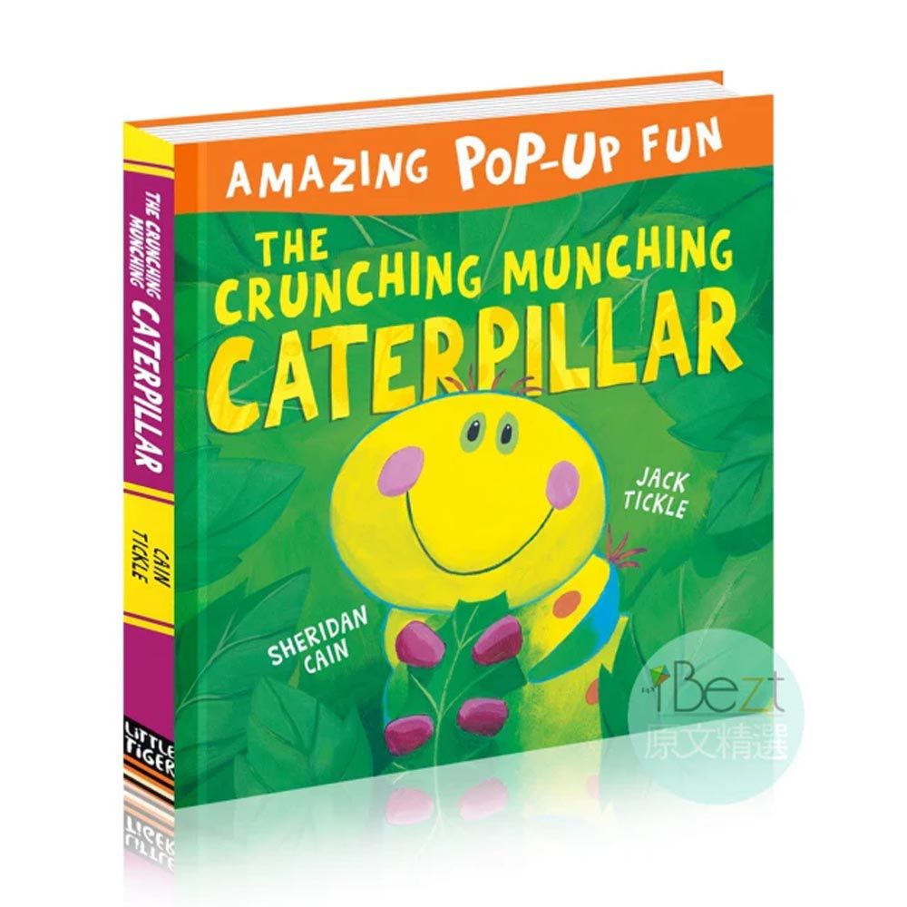 The Crunching Munching Caterpilllar 大開本驚奇觸摸立體書