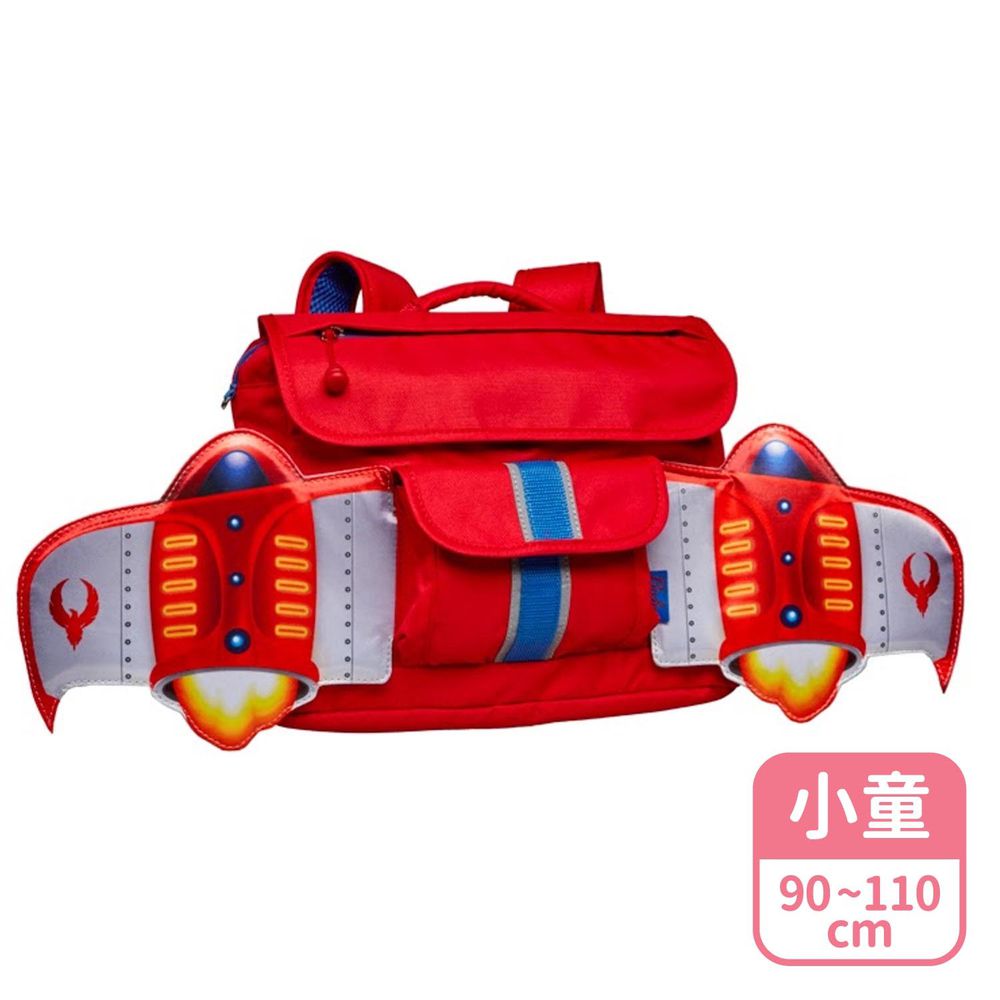 Bixbee - Firebird Flyer 飛飛童趣系列-火鳥紅噴射機小童背包 (32*25*10)