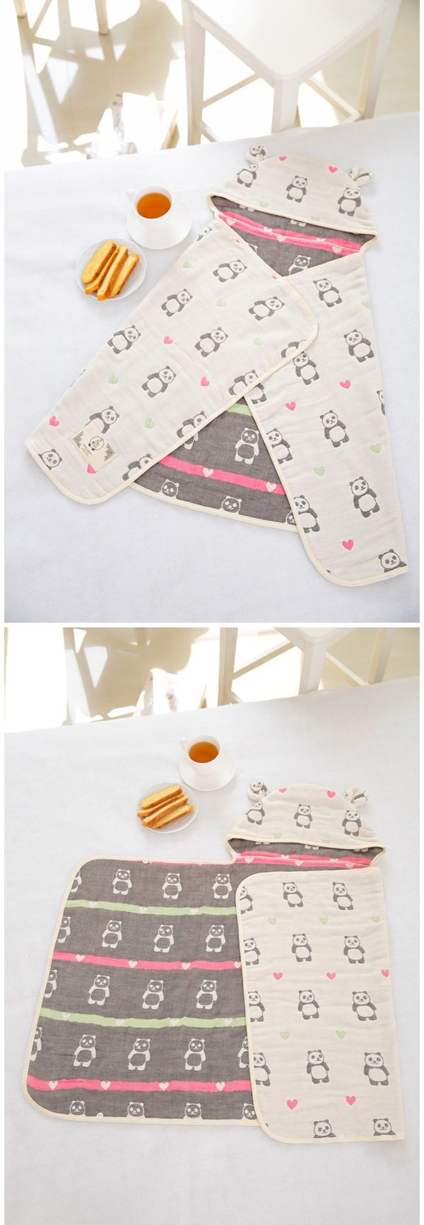 日本原裝認證 ♛ BeBe-Style三河木棉六重紗防踢背心、紗布被、浴巾、毛巾