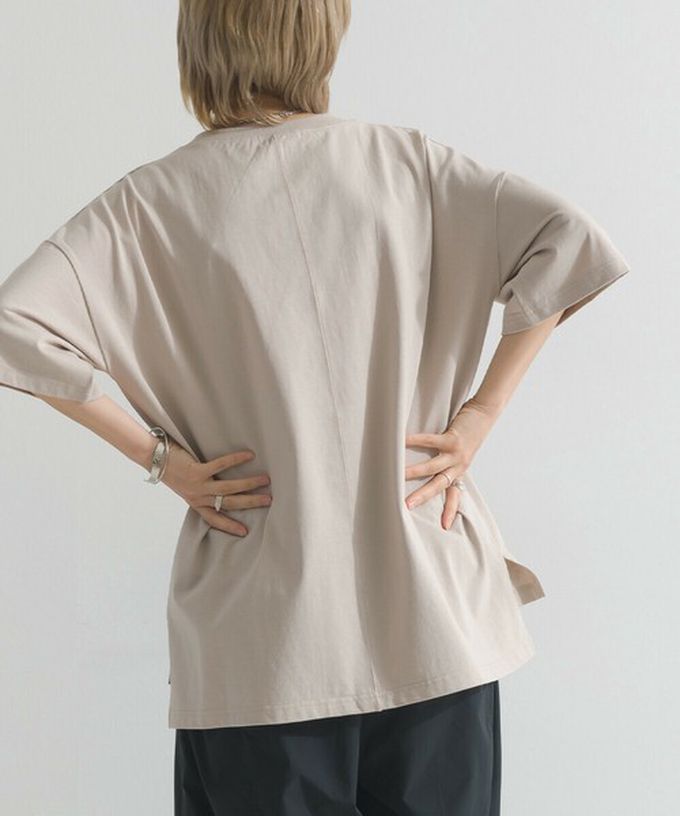 日本 le colis - 天竺棉蕾絲CHEER落肩短袖上衣-白