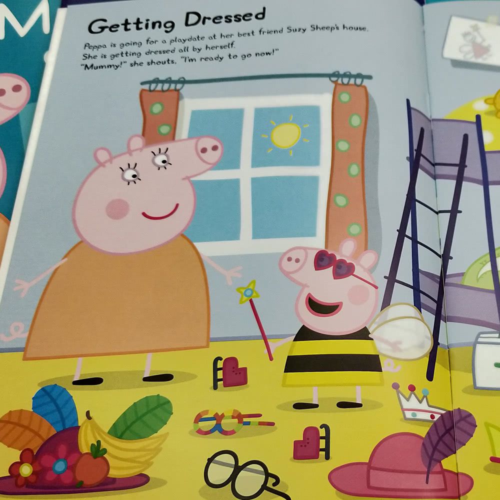 英國 - Peppa Pig Activity Book 佩佩豬英文貼紙套書 (5 Books Set)