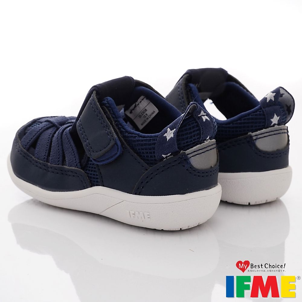 日本IFME - 速乾水涼鞋(寶寶段)-淺藍