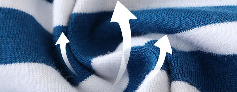 Jumping meters - 棉質圓領立體長袖連身洋裝-花花獨角獸-深藍色