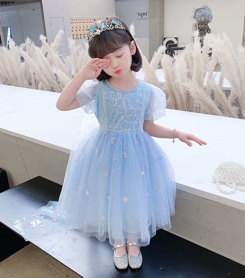 JB clothes - 21165藍色公主風洋裝