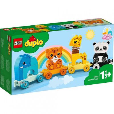 樂高 LEGO - 樂高積木 LEGO《 LT10955 》Duplo 得寶系列 -動物火車-15pcs