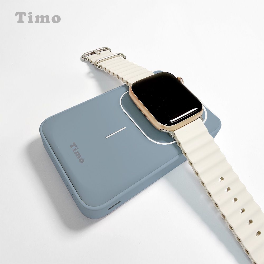 13000mah 三合一磁吸無線充電行動電源 (Magsafe對應/ Apple Watch / AirPods)-藍