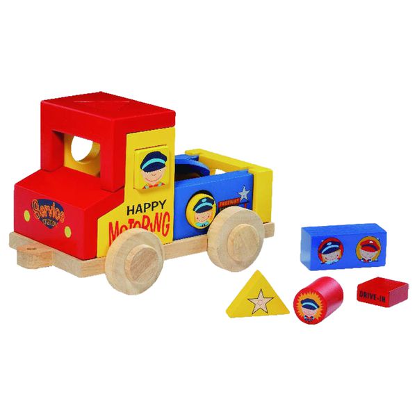 台灣 Mentari - 歡樂積木小卡車