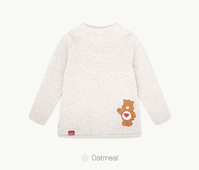 韓國 Care Bears - 聯名款哈囉熊熊中領上衣-白