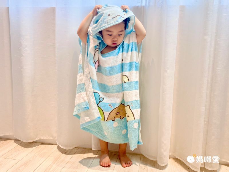 角落小夥伴 - 角落小夥伴電影版親子浴巾-黃 (61*124cm)