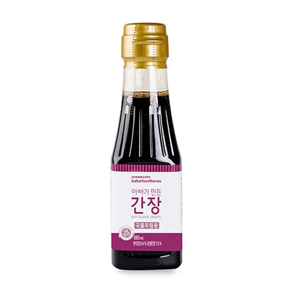 韓國bebefood寶寶福德 - 醬油-煮湯調味用-效期 2023-09-21
