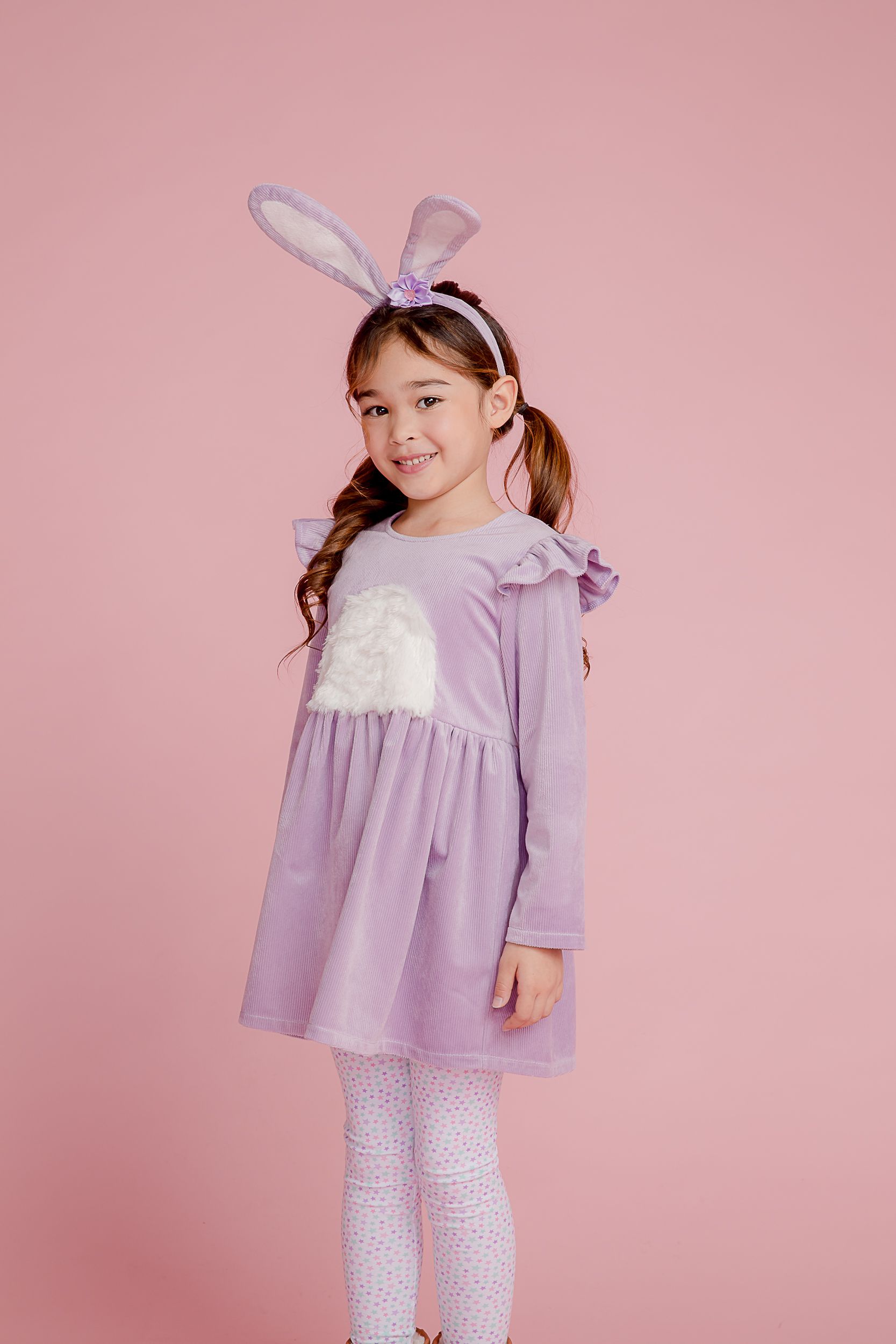 Love, Charlotte - 小兔子洋裝-兔子造型洋裝-內含洋裝+頭箍+內搭褲