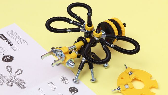 以色列 theOffBits - 機械積木-蜜蜂