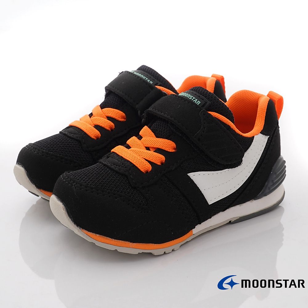 Moonstar日本月星 - 月星HI系列十大機能款(中小童段)-運動鞋-黑