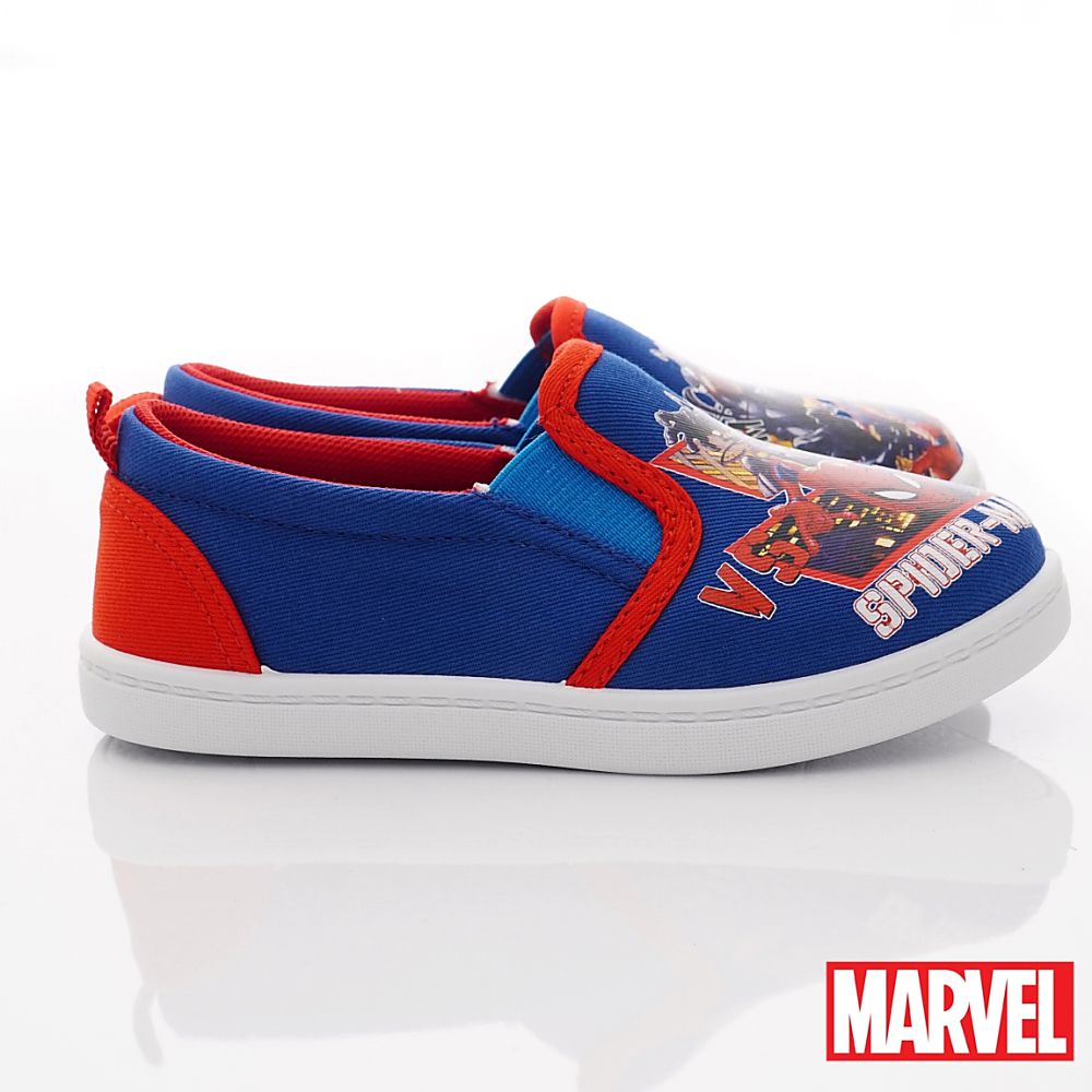 漫威MARVEL - 台灣製漫威蜘蛛人帆布至尊鞋(中小童段)-運動鞋-藍