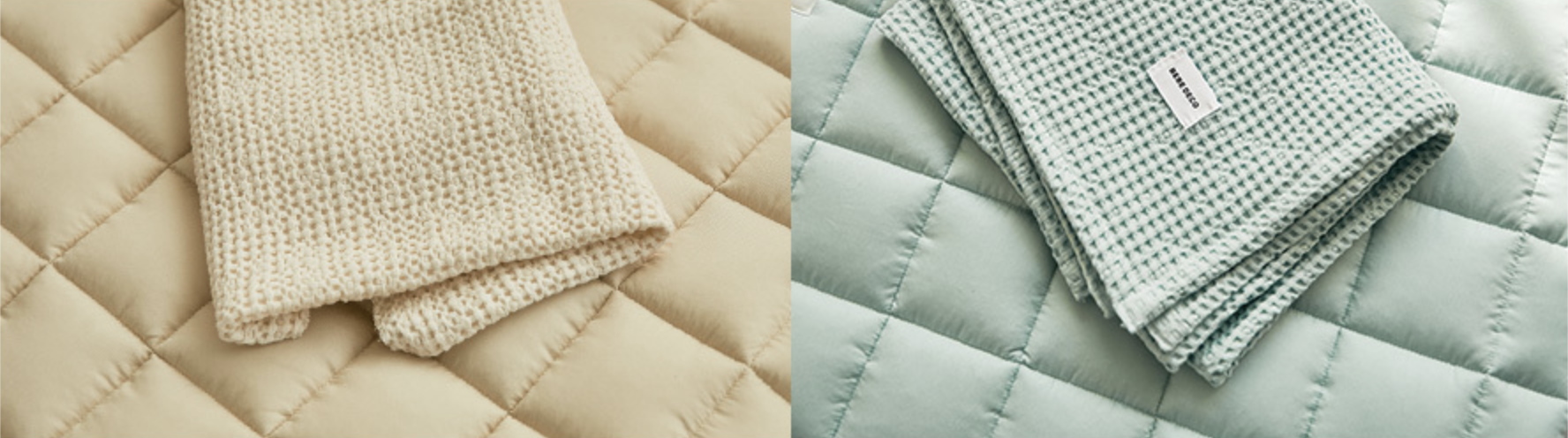 韓國 Bebe Deco - 7cm厚墊莫代爾雙面材質睡袋-奶茶杏-被子*1, 睡墊*1, 枕心*1, 防水收納袋*1