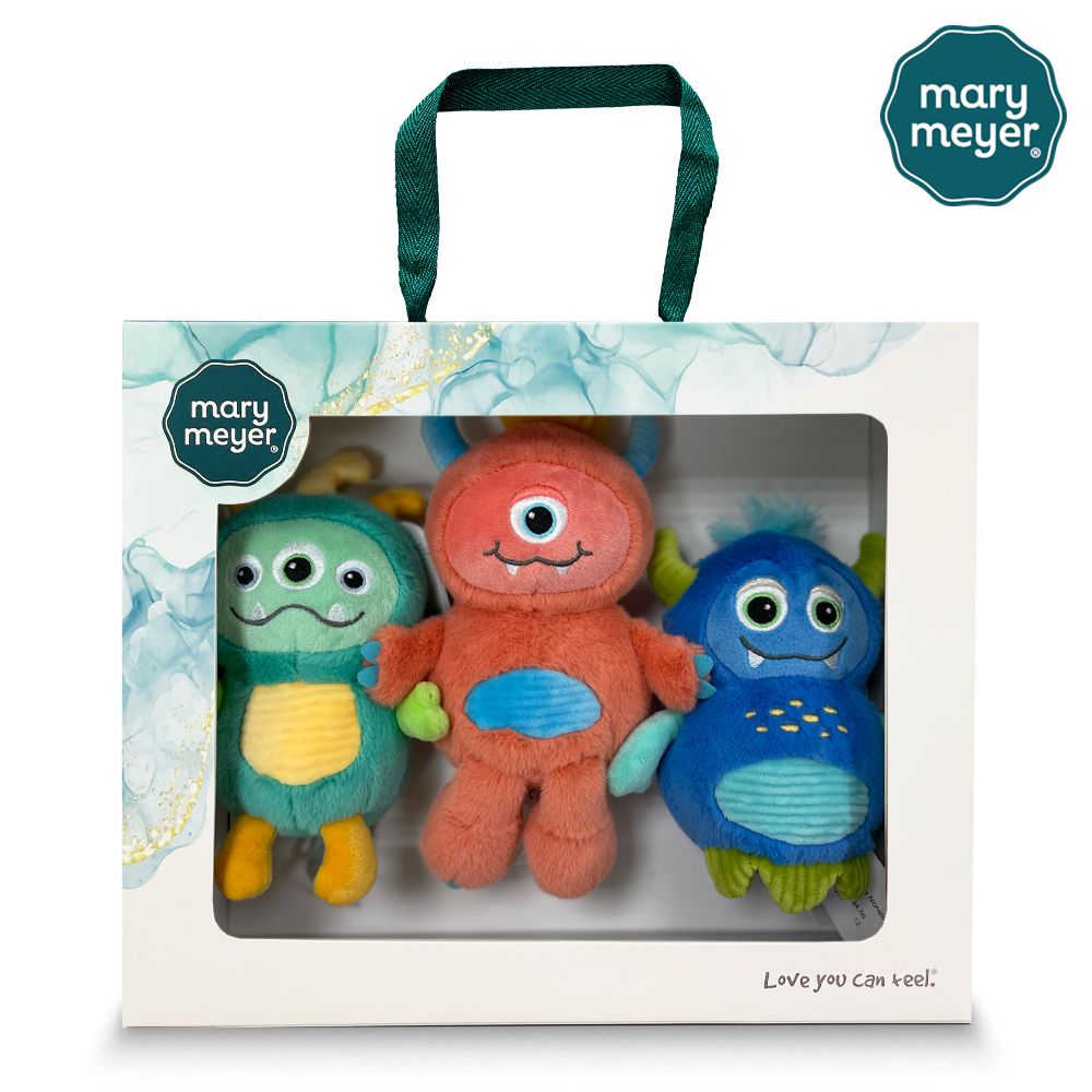 怪獸家族經典禮盒-單眼毛怪/藍寶毛怪/三眼萌怪