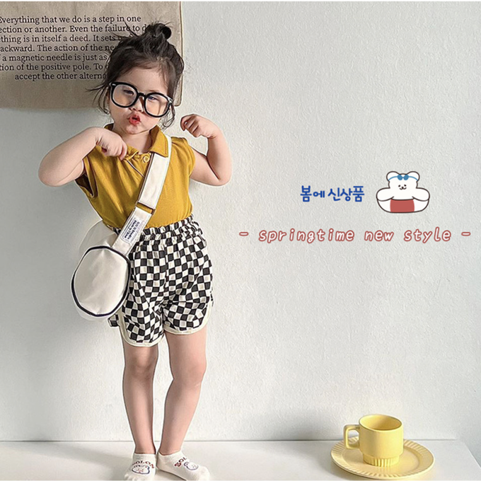 love, charlotte - 卡通小熊條紋字母網眼隱形棉襪-5 雙一組