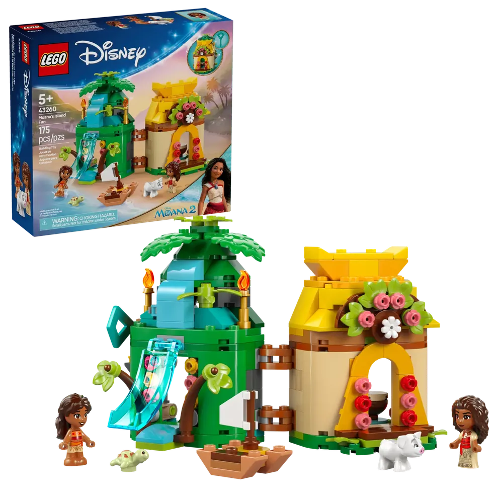 LEGO 43260 莫娜的歡樂島 Moana's Island Fun