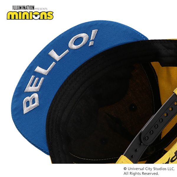 日本西松屋 - 聯名款 印花兒童帽/棒球帽-小小兵-黃x藍