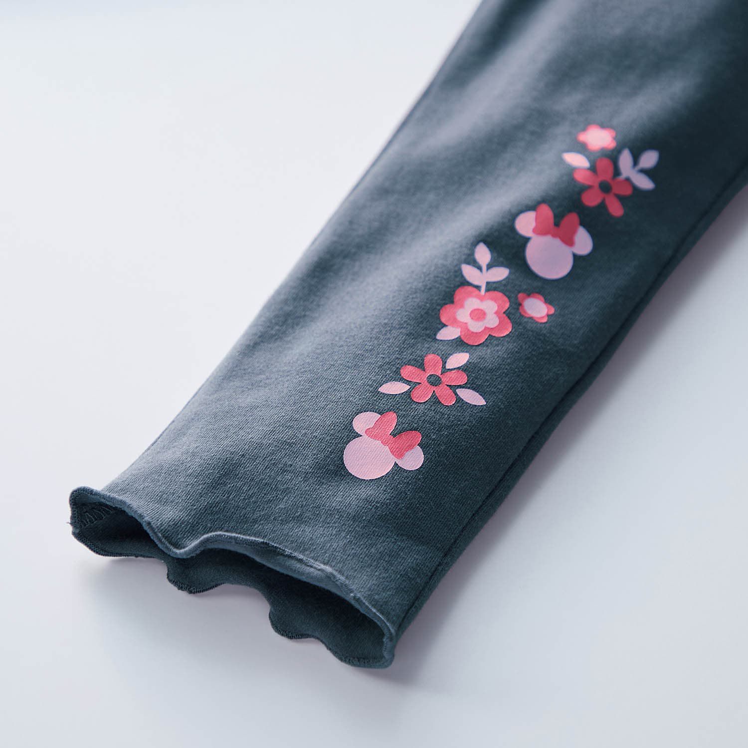 日本千趣會 - 聯名款 薄紗拼接印花內搭褲裙-粉紅