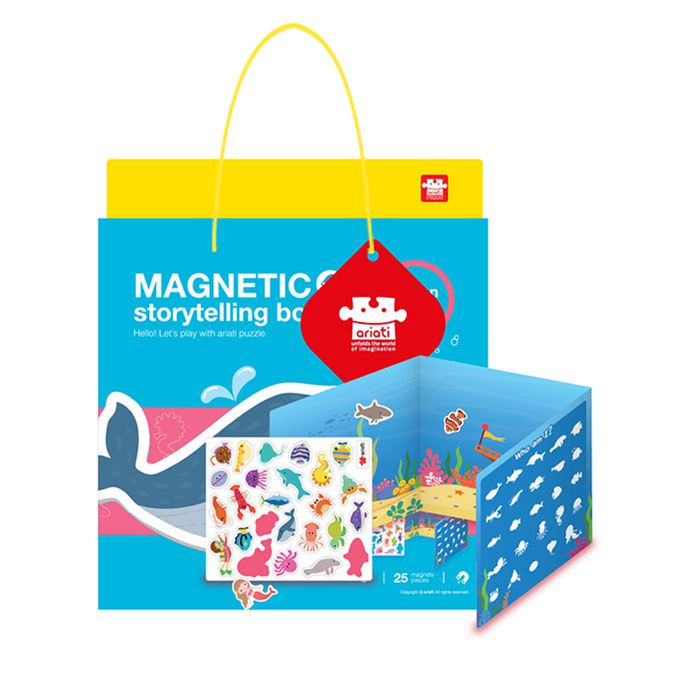 韓國 Ariati - 磁性故事遊戲板-海洋世界