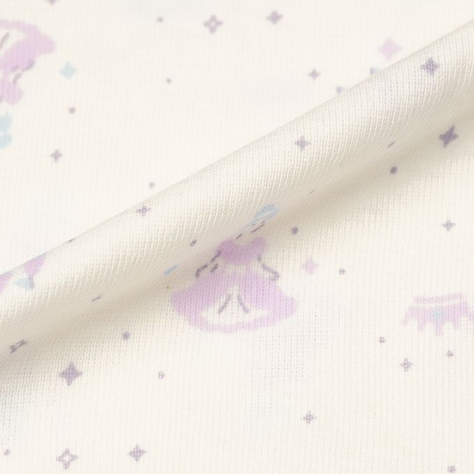 akachan honpo - 長袖圓領速乾上衣-2件組 公主-紫色